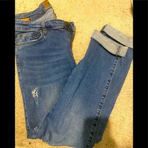 Kut from the Kloth Distressed Boyfriend Denim Jeans KP570MC5